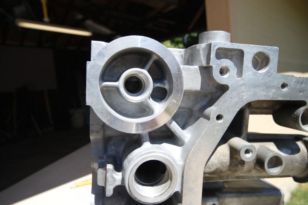 Oil galley porting NASIOC